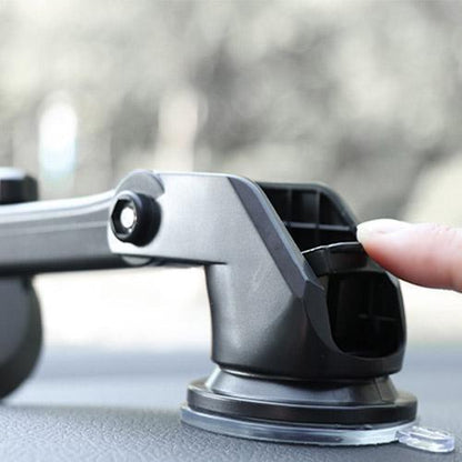 Retractable Car Phone Holder, Universal Car Phone Holder for Dashboard & Windshield, Car Air Vent Phone Holder