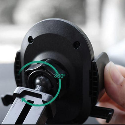 Retractable Car Phone Holder, Universal Car Phone Holder for Dashboard & Windshield, Car Air Vent Phone Holder