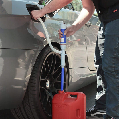 Electric Liquid Transfer Pump & Siphon - Electric Hand Pump, Battery Powered Siphon Pump for Gas, Fuel, Diesel, Water