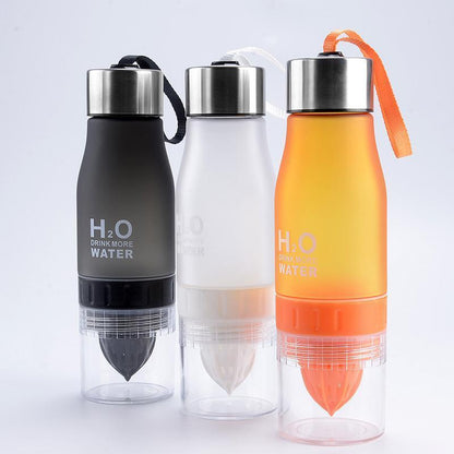 H2O Fruit Infusion Water Bottle - Perfect Gift for Fitness & Yoga Lovers