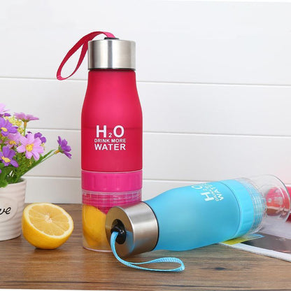 H2O Fruit Infusion Water Bottle - Perfect Gift for Fitness & Yoga Lovers