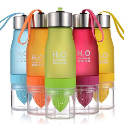H2O Fruit Infusion Water Bottle - Perfect Gift for Fitness & Yoga Lovers