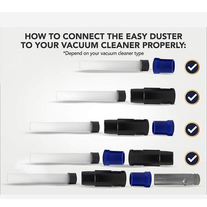 MasterDuster Vacuum Attachment, Clean Tight Spaces & Delicate Surfaces