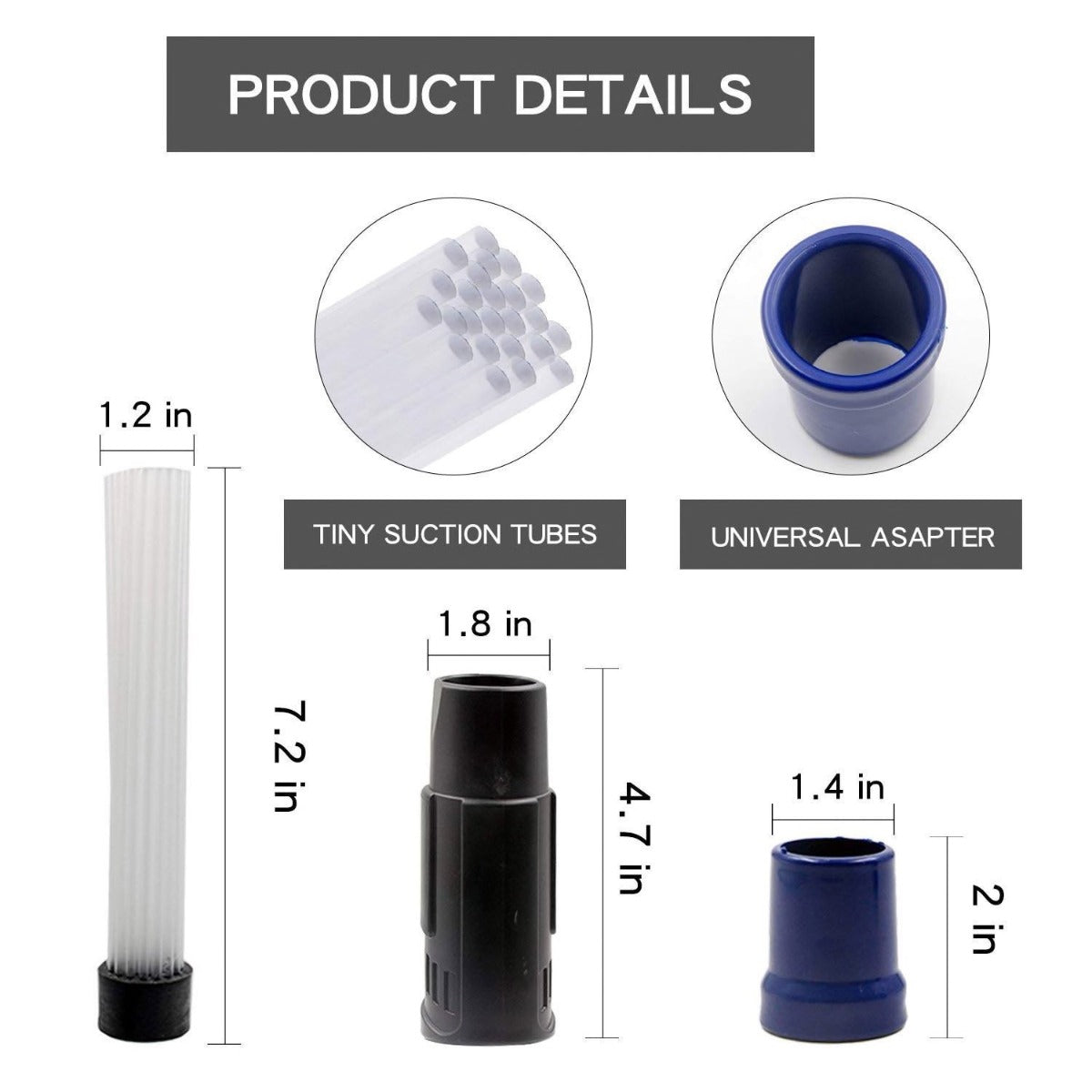 MasterDuster Vacuum Attachment, Clean Tight Spaces & Delicate Surfaces