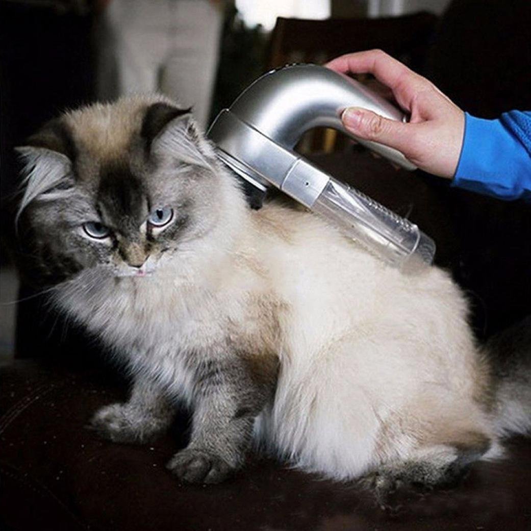 Portable Pet Hair Vacuum Cleaner – Handheld Dog & Cat Fur Remover, Gift for Pet Lovers