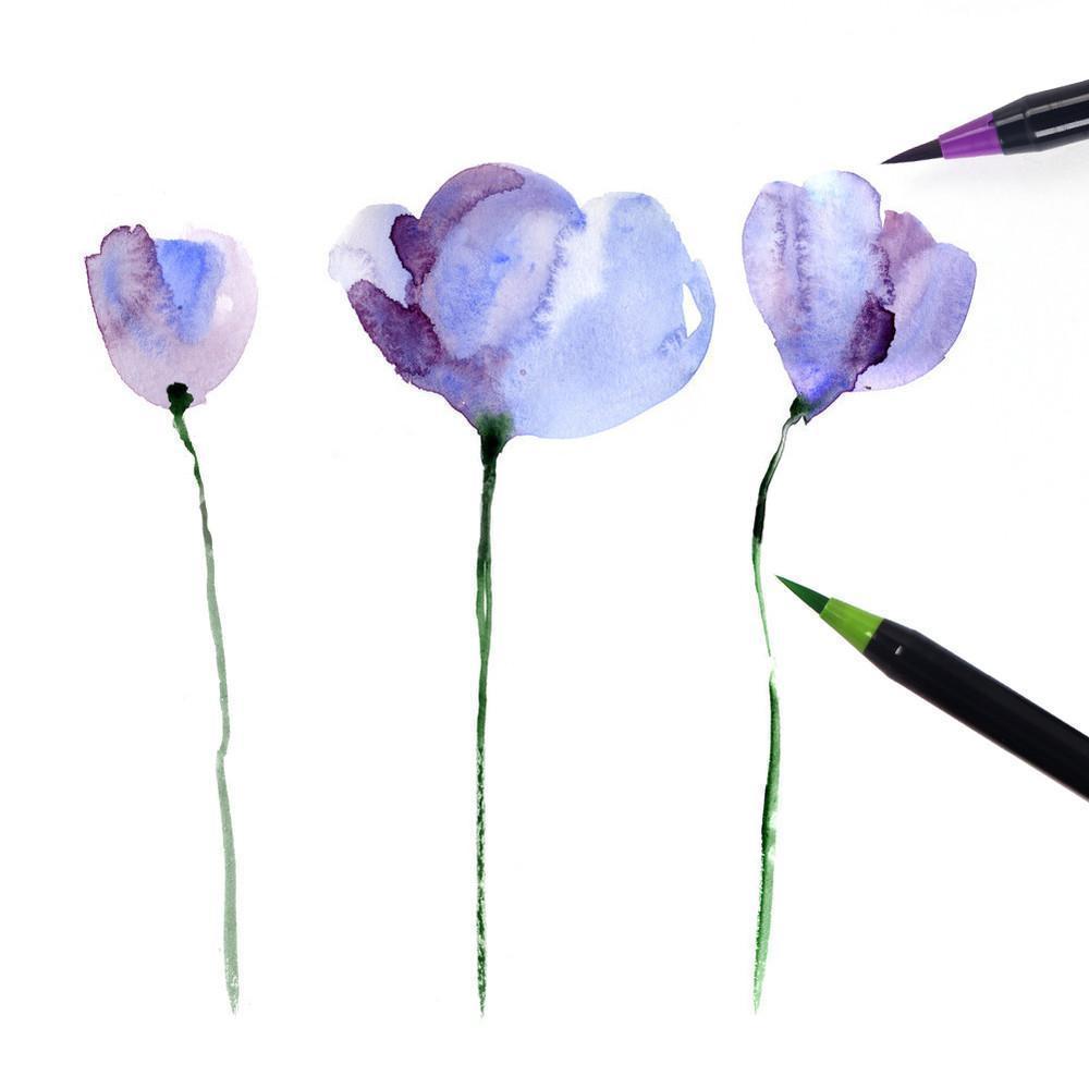 Premium Watercolor Marker Set for Artists & Creatives