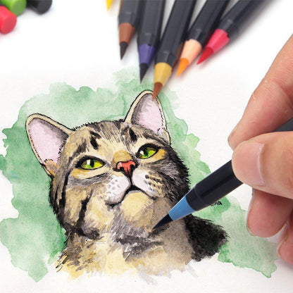 Premium Watercolor Marker Set for Artists & Creatives