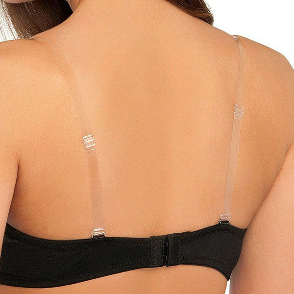 3-Pair Adjustable Transparent Clear Bra Straps - Invisible & Transparent – Perfect Gift