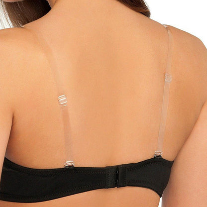 3-Pair Adjustable Transparent Clear Bra Straps - Invisible & Transparent – Perfect Gift
