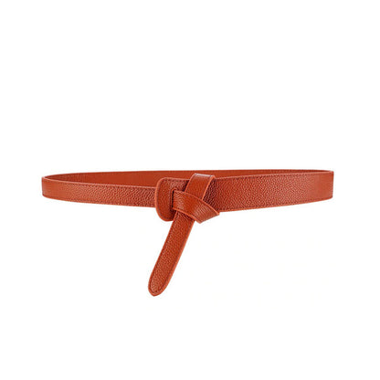 Simply Elegant Buckle-Free Knot Belt