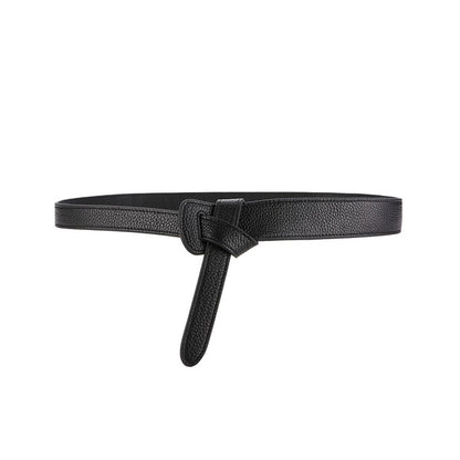Simply Elegant Buckle-Free Knot Belt