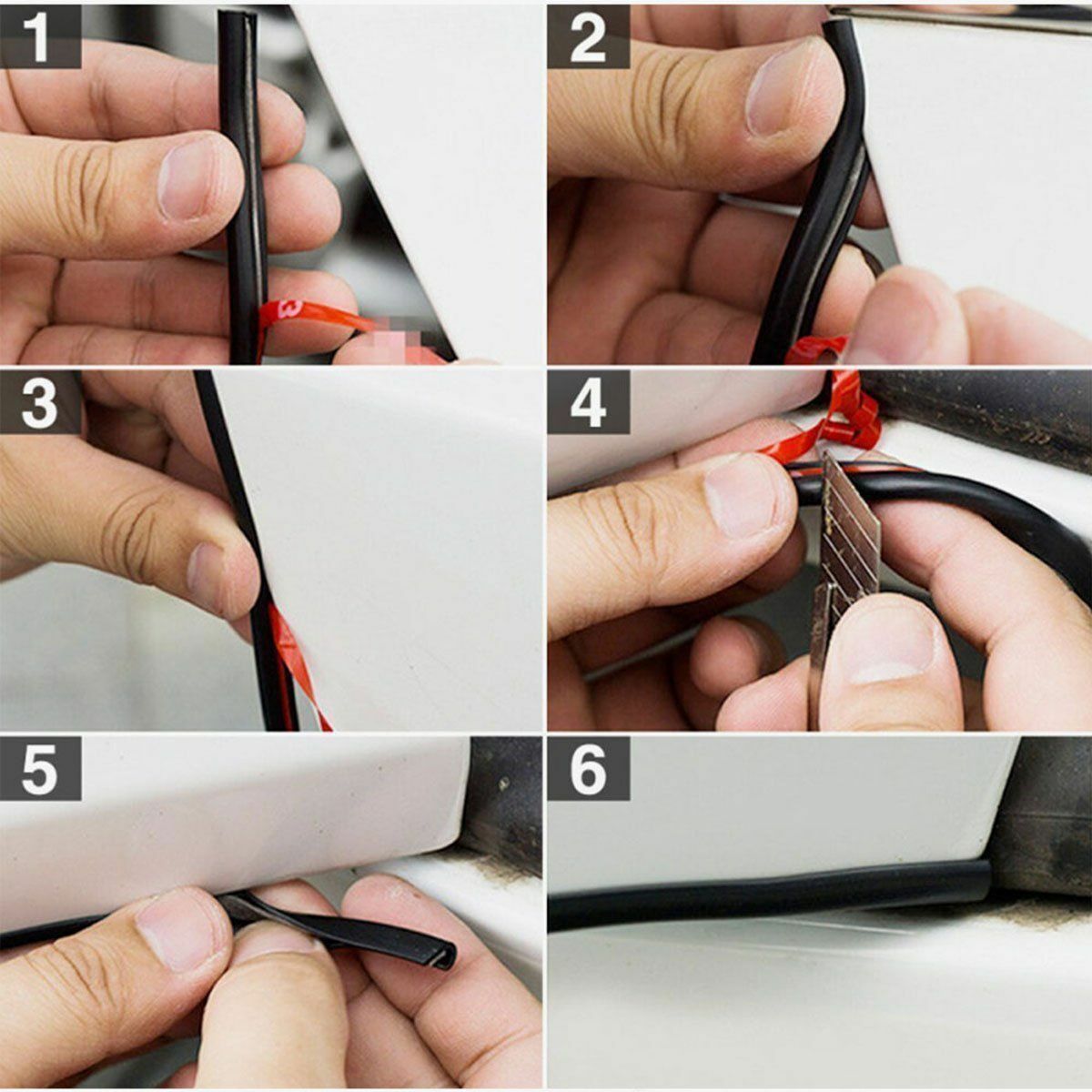 Car Door Edge Protector Molding