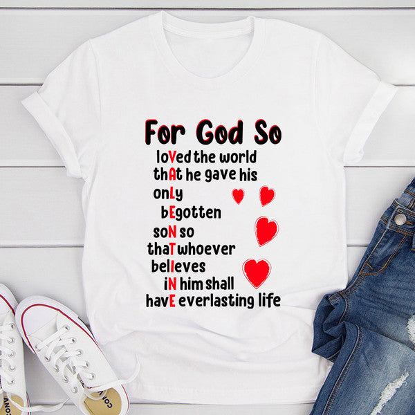 God Valentine's Day T-Shirt