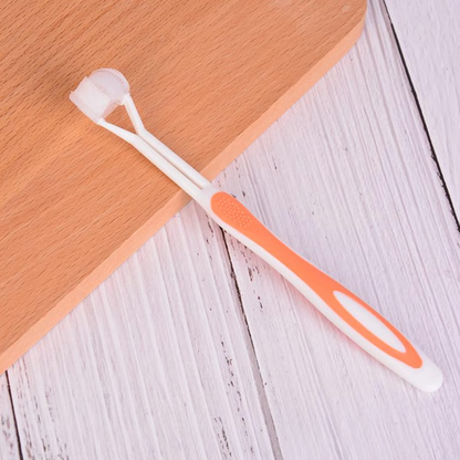 Three-Sided Sensory Toothbrush - Ideal Gift for Children with Autism and Sensory Needs