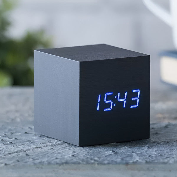 Modern Digital Wood Clock – LED Wooden Digital Wall Clock for Home & Office