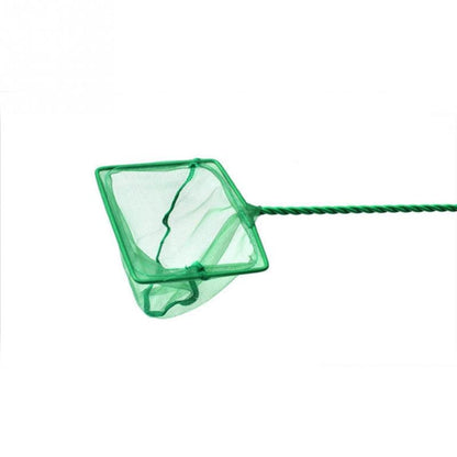 Portable Fish Net with Long Handle: Aquarium Accessories for Fish Tank Cleaning & Landing Net