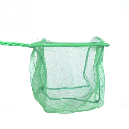 Portable Fish Net with Long Handle: Aquarium Accessories for Fish Tank Cleaning & Landing Net