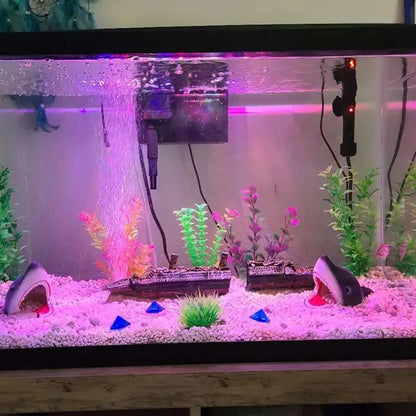 Aquarium LED Submersible Mood Lamp: USB Waterproof Fish Tank Decor & Plant Grow Light