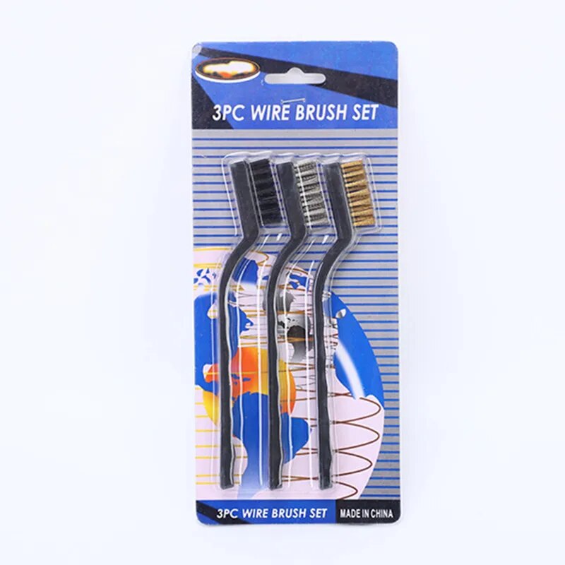 Aquarium Algae Cleaning Brush: Steel Wire & Nylon Cleaner