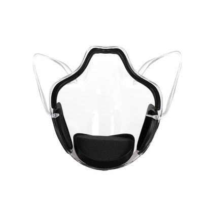 Reusable Filter Face Shield Mask Transparent