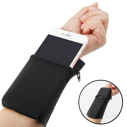 The Ultimate Wrist Wallet with Phone Pocket - Perfect Gift for Athletes
