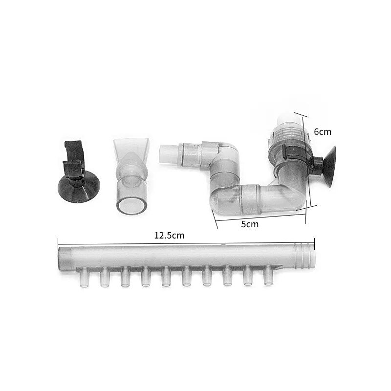 Aquarium Filter External Canister Parts: Water Inflow Outflow Tube Accessories