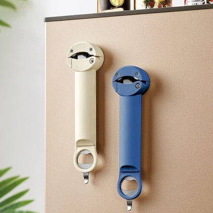 Retractable Bottle Opener – Multifunctional, Adjustable & Portable