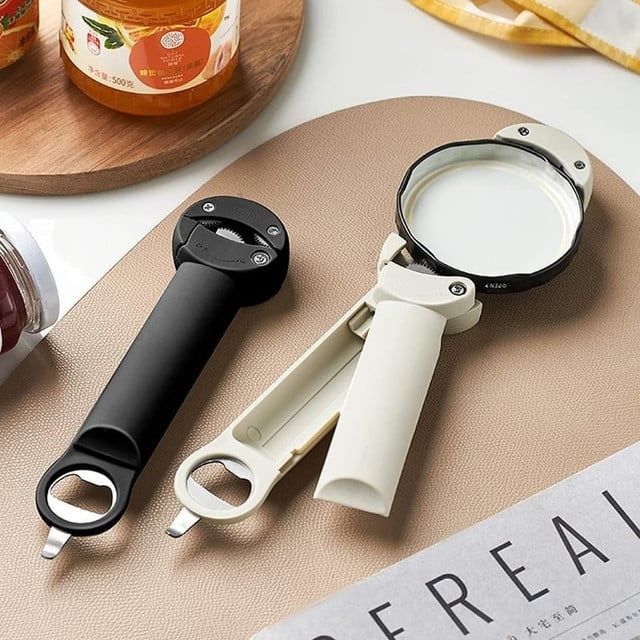 Retractable Bottle Opener – Multifunctional, Adjustable & Portable