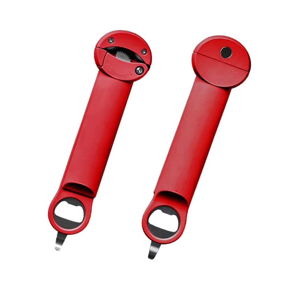 Retractable Bottle Opener – Multifunctional, Adjustable & Portable