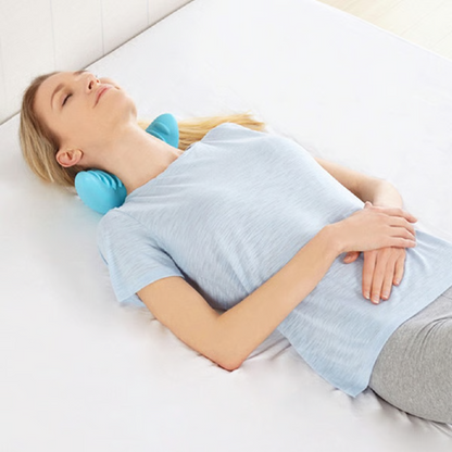 Portable Gravity Acupressure Massage Pillow – Perfect Gift for Neck & Shoulder Relief