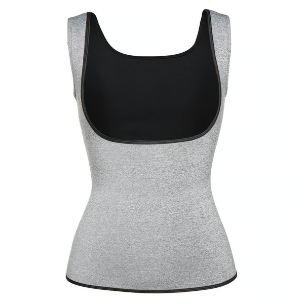 Neoprene Sweat Body Shaper – Ultimate Waist Trimmer Vest for Weight Loss | Ideal Fitness & Workout Gift