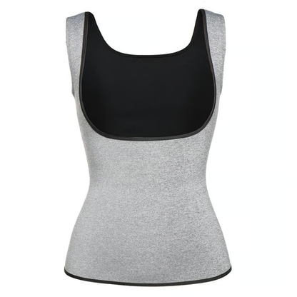 Neoprene Sweat Body Shaper – Ultimate Waist Trimmer Vest for Weight Loss | Ideal Fitness & Workout Gift