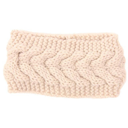 Knitted Ear Warmer Headwrap – Stylish Thermal Winter Accessory & Perfect Gift