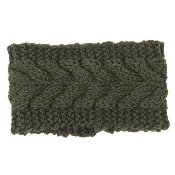 Knitted Ear Warmer Headwrap – Stylish Thermal Winter Accessory & Perfect Gift
