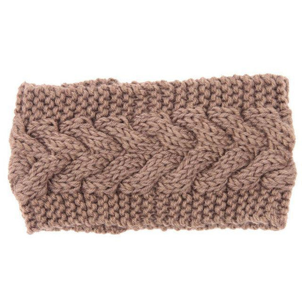 Knitted Ear Warmer Headwrap – Stylish Thermal Winter Accessory & Perfect Gift