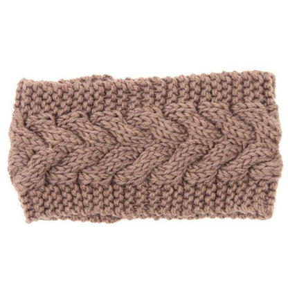 Knitted Ear Warmer Headwrap – Stylish Thermal Winter Accessory & Perfect Gift