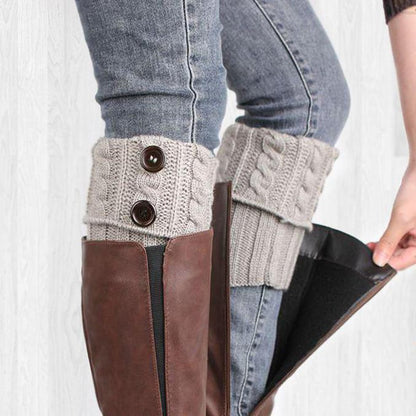 Knit Boot Toppers – Warm Winter Boot Cuffs | Perfect Holiday Gift