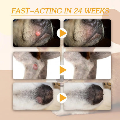 Dog Wart Remover Cream for Painlessly Removing Moles, Stains, Papillomas, and Skin Tags