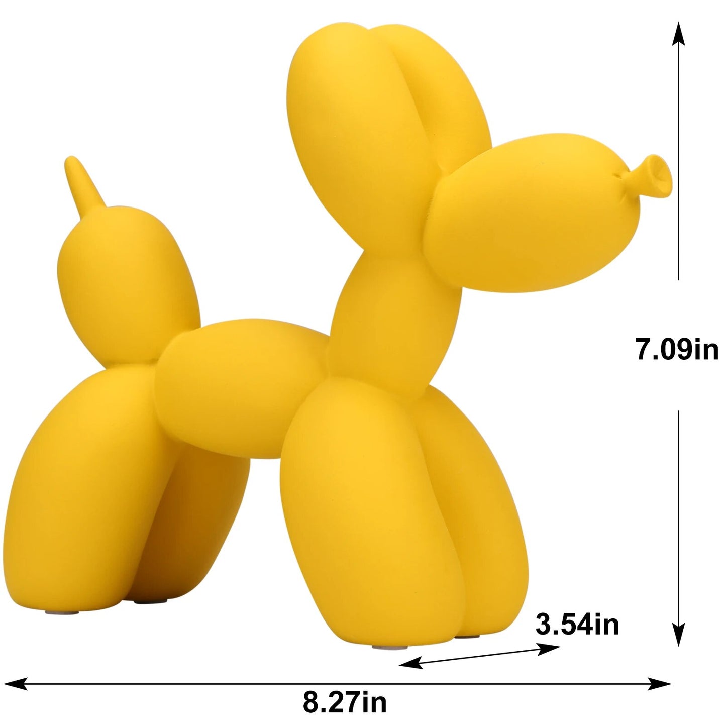 Balloon Dog Statue: Nordic Resin Animal Sculpture for Modern Home Decor