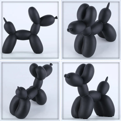 Balloon Dog Statue: Nordic Resin Animal Sculpture for Modern Home Decor