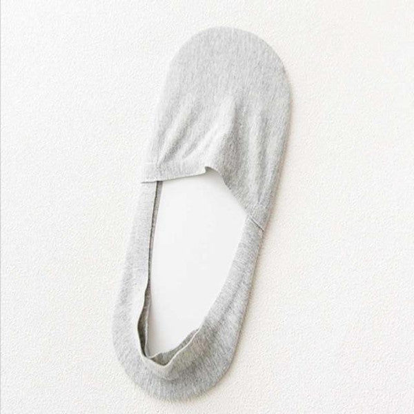 Anti Slip No Show Socks 5-Pack - 5-Pack Gift Set, Non-Slip No Show Socks for Slip-On Shoes