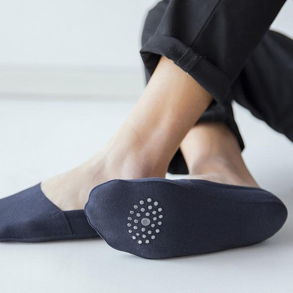 Anti Slip No Show Socks 5-Pack - 5-Pack Gift Set, Non-Slip No Show Socks for Slip-On Shoes