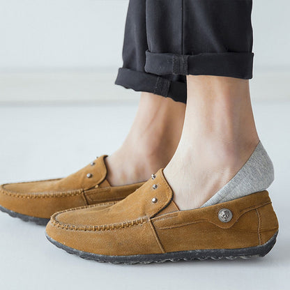 Anti Slip No Show Socks 5-Pack - 5-Pack Gift Set, Non-Slip No Show Socks for Slip-On Shoes