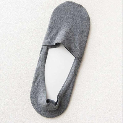 Anti Slip No Show Socks 5-Pack - 5-Pack Gift Set, Non-Slip No Show Socks for Slip-On Shoes