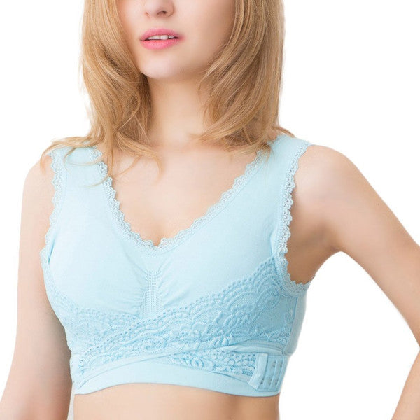 Seamless Wireless Lift Bra for Natural Support & Comfort | Breathable and Adjustables