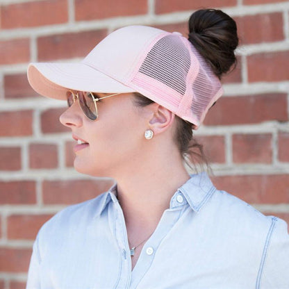Ponytail Baseball Cap – Perfect Gift for Women | Stylish High Ponytail Hat