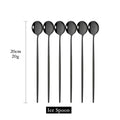 6Pcs Black