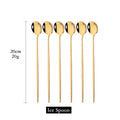 6Pcs Gold