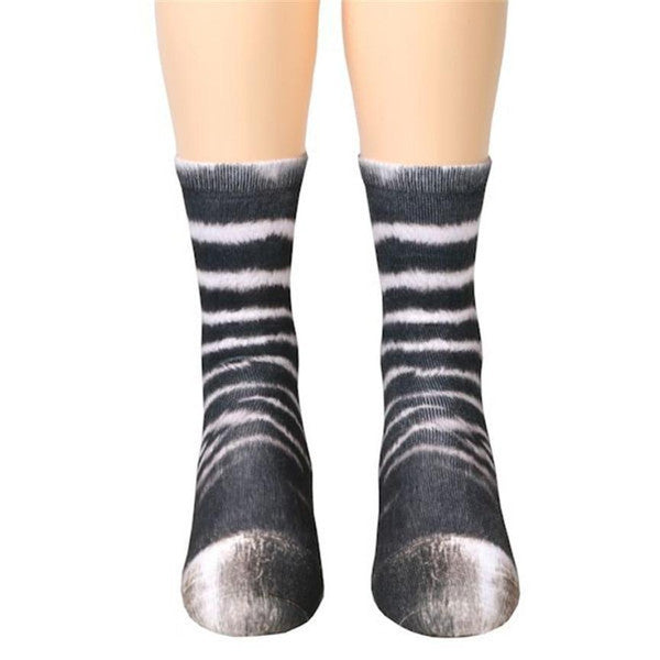 Realistic Comfy Animal Paws Socks