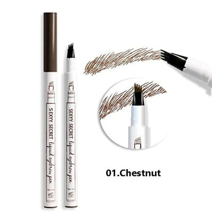 Flawless All-Day Waterproof Microblading Pen for Perfect Brows, Smudge-Proof & Long Lasting